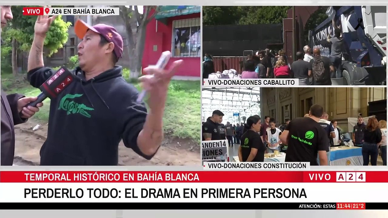 📢 "PRENDEMOS FUEGO PARA QUE NO NOS ROBEN" - VECINO BARRIO SAN JORGE, BAHÍA BLANCA