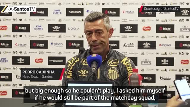 'Discomfort' kept Neymar from playing in Santos' semi-final defeat