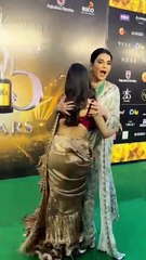 Karishma Tanna Dazzles in Glam Look at IIFA 2025 Green Carpet