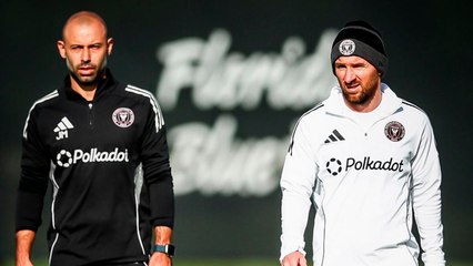 Mascherano no quiso arriesgar a Messi en el triunfo del Inter Miami sobre Charlotte