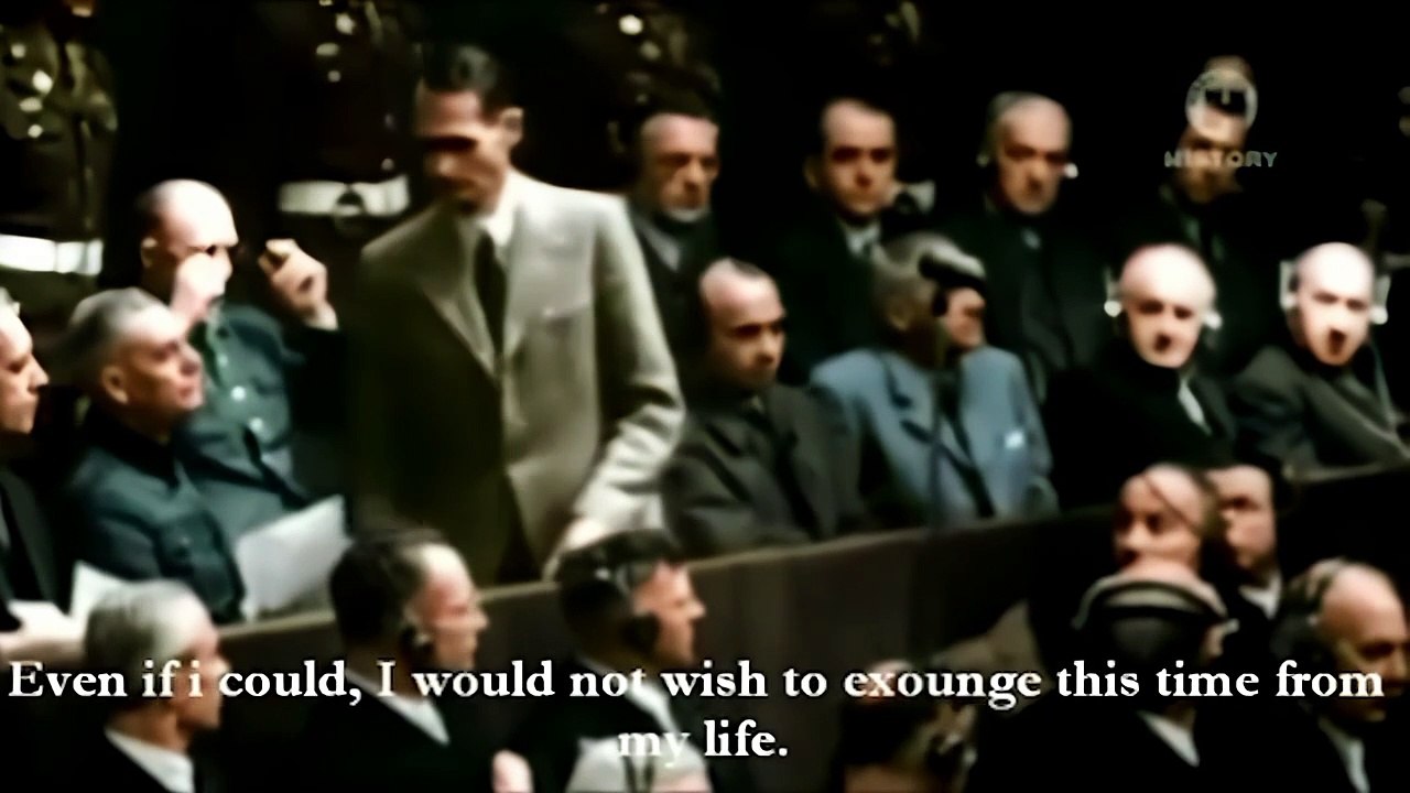 Rudolf Hess Final Statement at Nuremberg