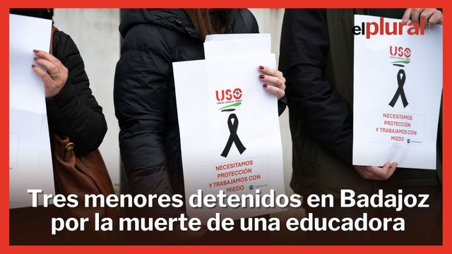 Detenidos 3 menores por la muerte violenta de una educadora en un piso tutelado en Badajoz