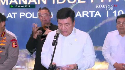 [FULL] Hasil Rakor Menko Polkam, Kapolri hingga Panglima TNI soal Pengamanan Idulfitri 2025