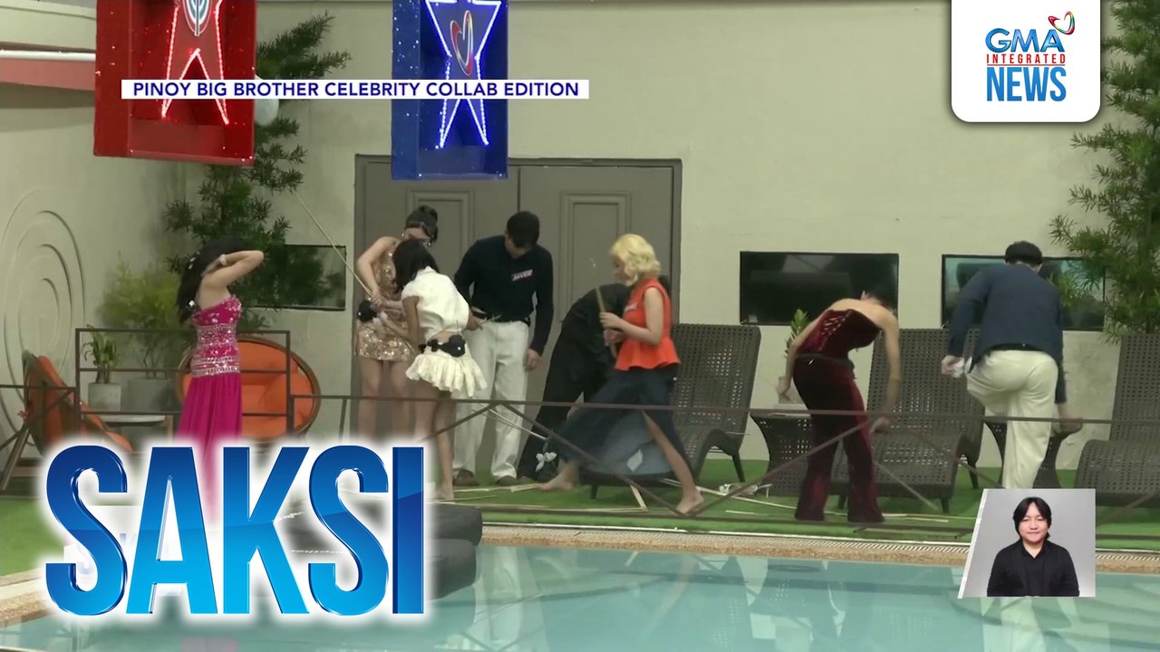 Iba pang housemates ni Kuya, nakapasok na rin sa kanyang bahay; housemates at hosts, na-challenge sa unang task ni Kuya | Saksi