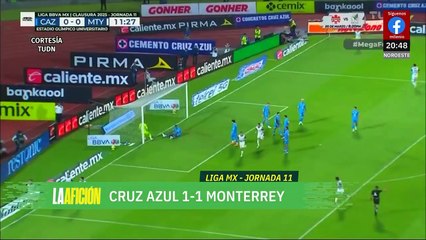 Cruz Azul suma su tercer empate consecutivo y divide puntos con Monterrey en CU