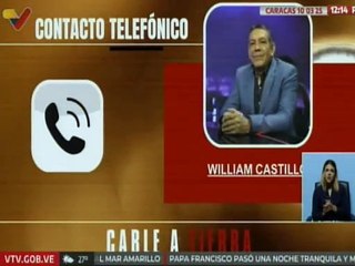 Vicemin. William Castillo: Vamos a seguir denunciando el bloqueo desde la ética de Venezuela