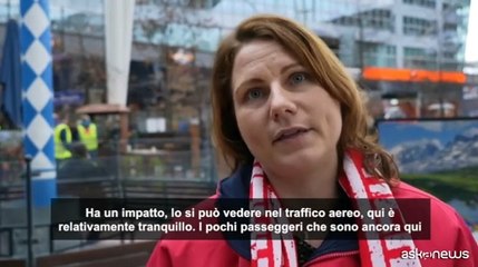 Germania, migliaia di voli cancellati all'aeroporto di Monaco