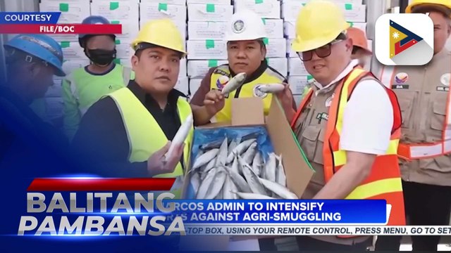 Marcos admin to intensify efforts against agri-smuggling;