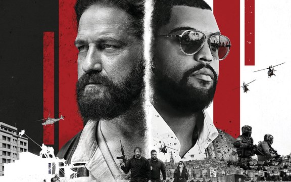 Gerard Butler e Salvatore Esposito in Nella tana dei lupi 2 Pantera : la clip l'inseguimento