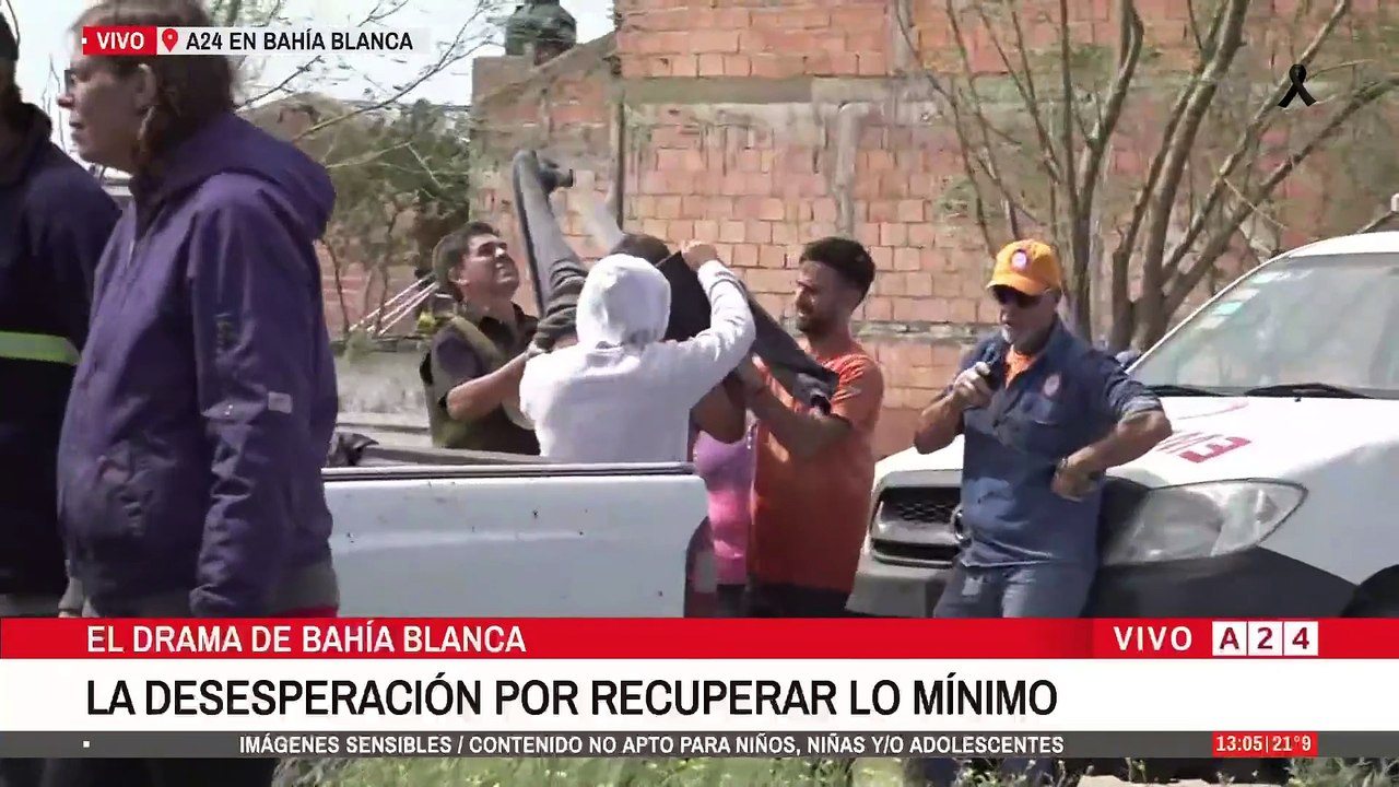 📢 BAHÍA BLANCA: "NO PUDE SALVAR MI MEDICACIÓN" - EL DRAMA DE CARLOS QUE INTENTÓ LLEGAR A SU CASA