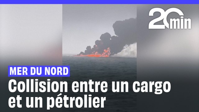 Une collision en mer du Nord entre un pétrolier et un cargo fait 32 blessés