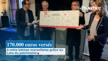 170.000 euros versés à cette bâtisse marseillaise, lauréate du Loto du Patrimoine