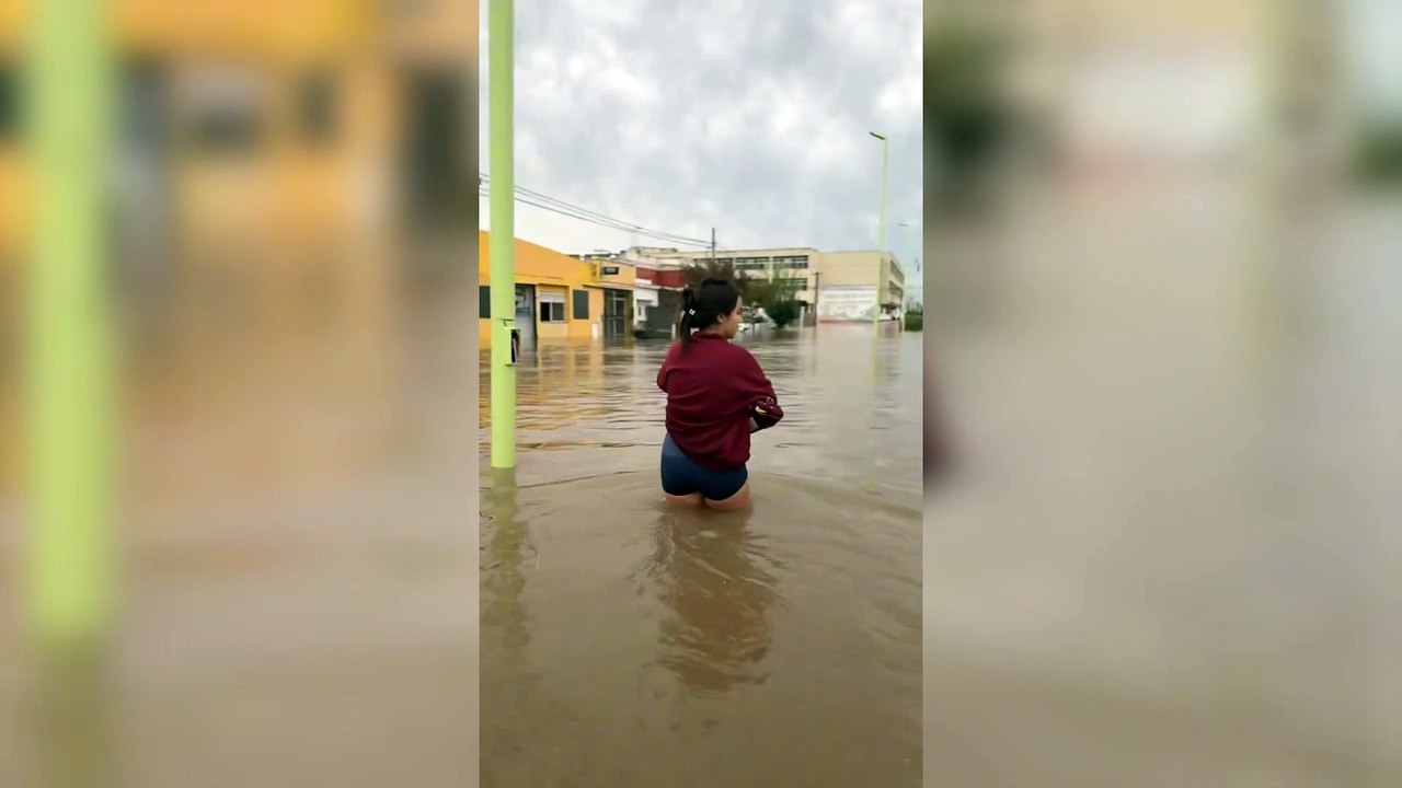 Inundaciones en Bahía Blanca