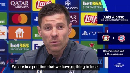 Alonso believes 'unexpected things' can happen in second leg with Bayern