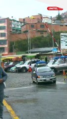Alerta en La Paz por un fenómeno meteorológico que durará 47 horas
