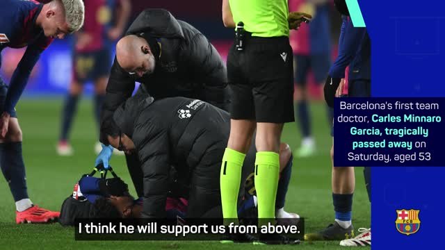 Barcelona will miss team doctor Carles Garcia on and off the pitch - Flick