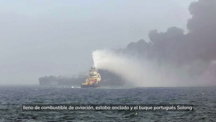 Un oceanógrafo tras el choque entre el buque y el petrolero: "Es inusual, causado por un humano"