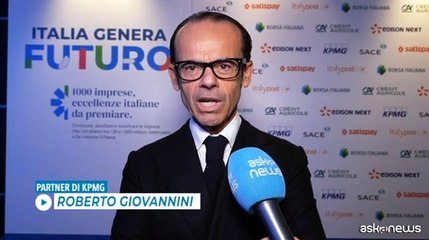Giovannini (Kpmg): imprese devono crescere, ripensare made in Italy