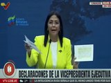 Vpdta. Delcy Rodríguez: ExxonMobil pagó 18 millones de dólares al Gobierno de Guyana
