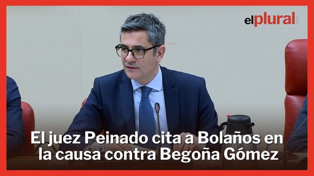 Bolaños, citado por el juez Peinado en la causa contra Begoña Gómez