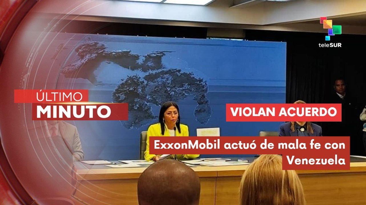 Rodríguez: ExxonMobil pagó 18 millones de dólares al Gobierno de Guyana