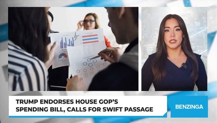 Trump Endorses House GOP’s Spending Bill, Calls for Swift Passage