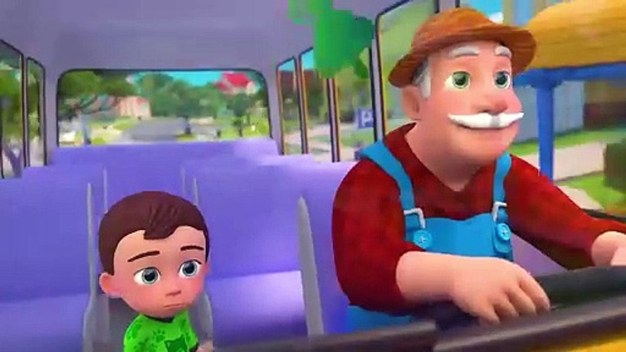 On a bus to school- Song for children