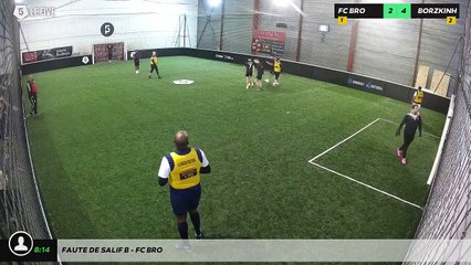 Faute de Salif B - Fc Bro