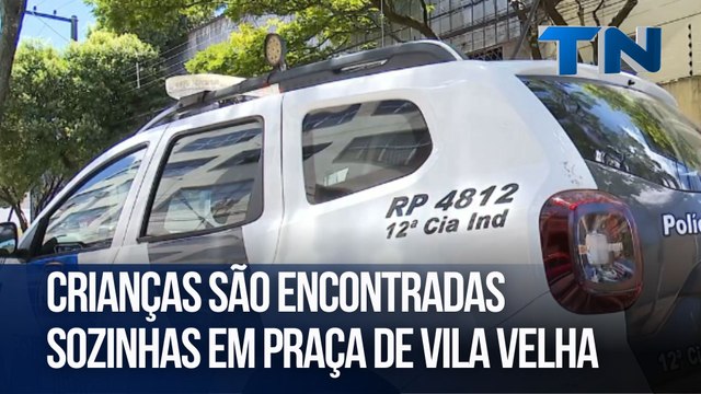 Crianças são encontradas sozinhas em praça de Vila Velha