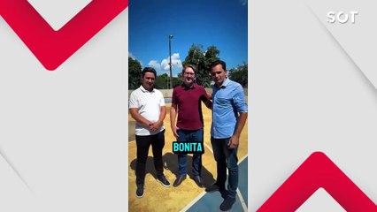 R$ 100 mil: Parceria entre Rondinelle e Pacheco garante melhorias na quadra do Colégio Costa e Silva