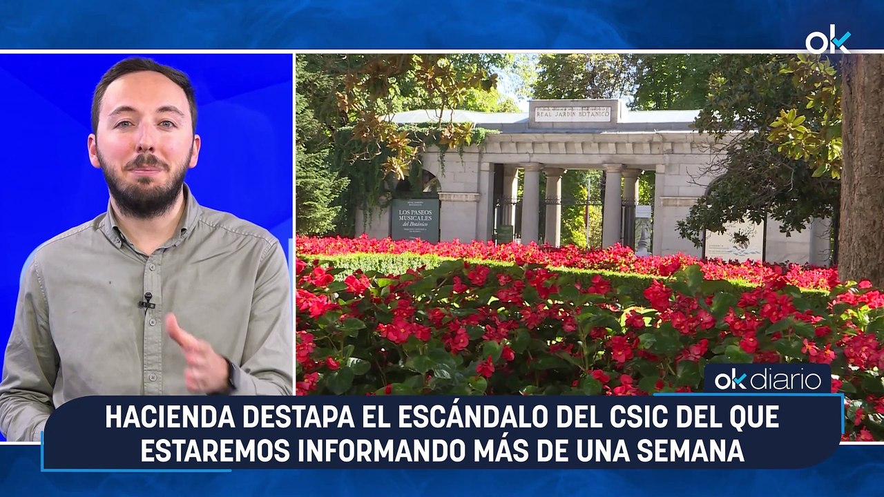 CONEXIONES OKDIARIO | FERNÁN GONZÁLEZ, JEFE DE INVESTIGACIÓN:  Hacienda destapa el escándalo del CSIC del que estaremos informando más de una semana