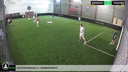 Faute de Mickael A - Emigrantes Fc