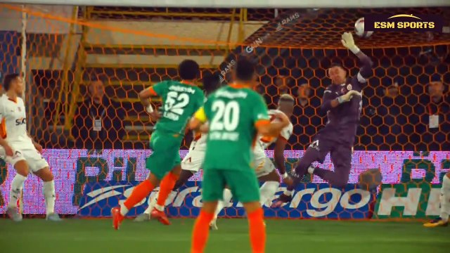 Alanyaspor Vs Galatasaray 1-2 Highlights and Goals Turkish League 2025