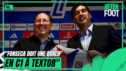 OL : "Fonseca doit une qualif' en C1 à Textor" estime Acherchour