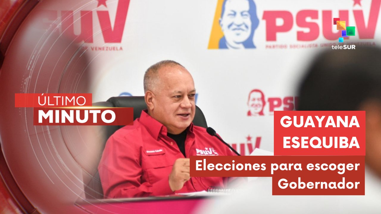 Diosdado Cabello: Celebraremos elecciones para escoger un gobernador en la Guayana Esequiba