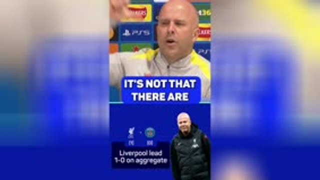 Slot calls PSG 'the most complete team' Liverpool have played