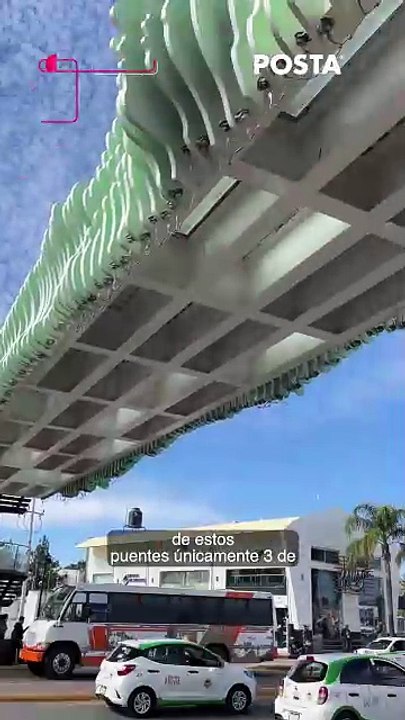 ¿Los puentes peatonales de Durango no son funcionales?