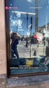 Así luce Coppel después de un par de días del 8M en Durango.
