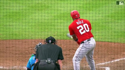 MLB: Keibert Ruiz suma su tercer jonrón del Spring Training