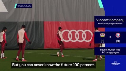 Kompany keeping focused on Bayern's qualities ahead of Leverkusen