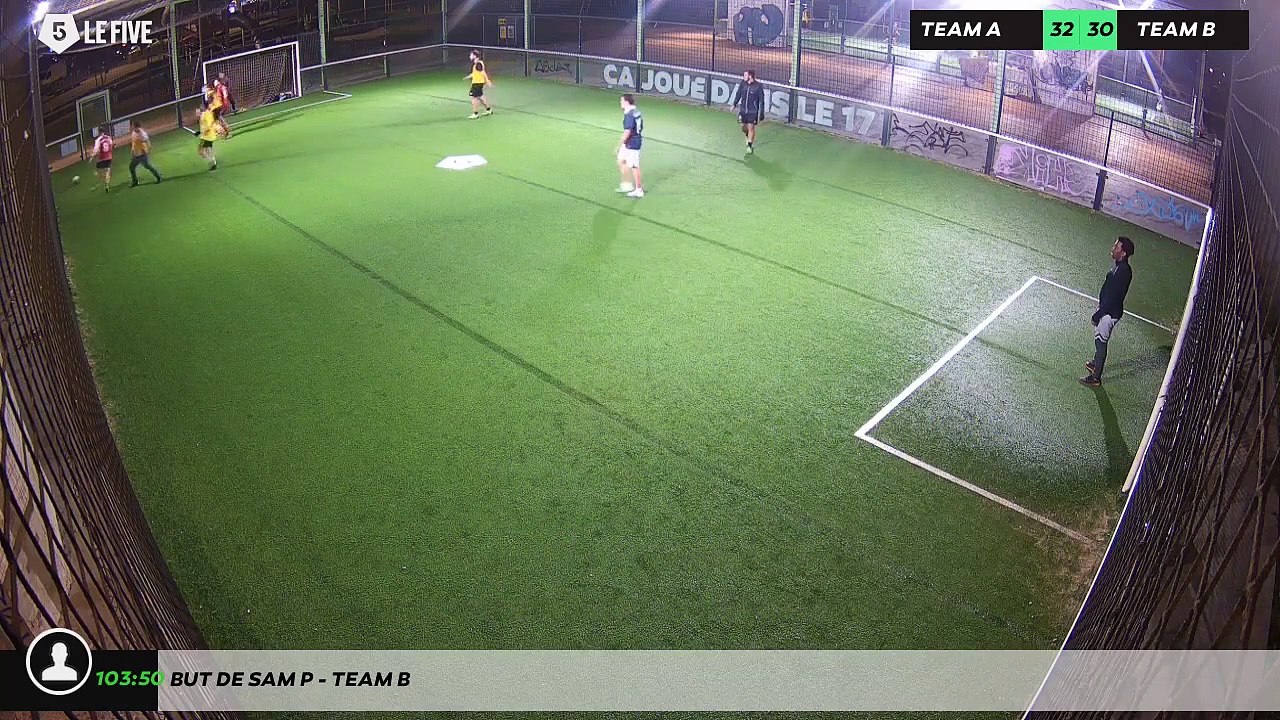 But de Sam P - Team B