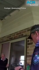 Heart-warming moment police help 96-year-old left without power after cyclone