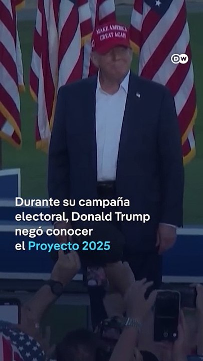 Cómo el Proyecto 2025 está dando forma a la política de Trump  