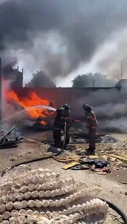 Incendio en Ecatepec