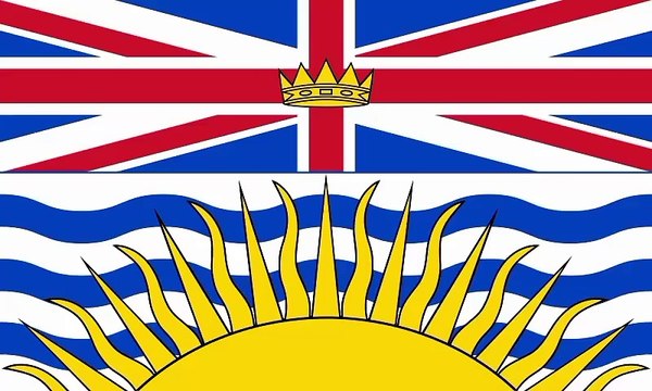 Flag of British Columbia Province. Bendera Provinsi British Columbia. British Columbia Province Flag. Flag of British Columbia. Bendera British Columbia. British Columbia Flag. Flag of Province of British Columbia. Province of British Columbia Flag.