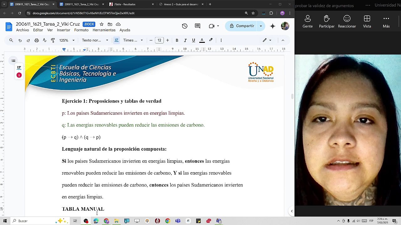 Ejercicio1_Proposiciones y tablas de verdad
