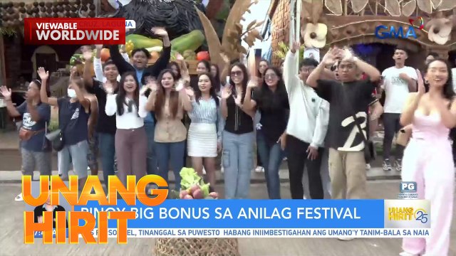 Pinoy Big Bonus sa Anilag Festival! | Unang Hirit