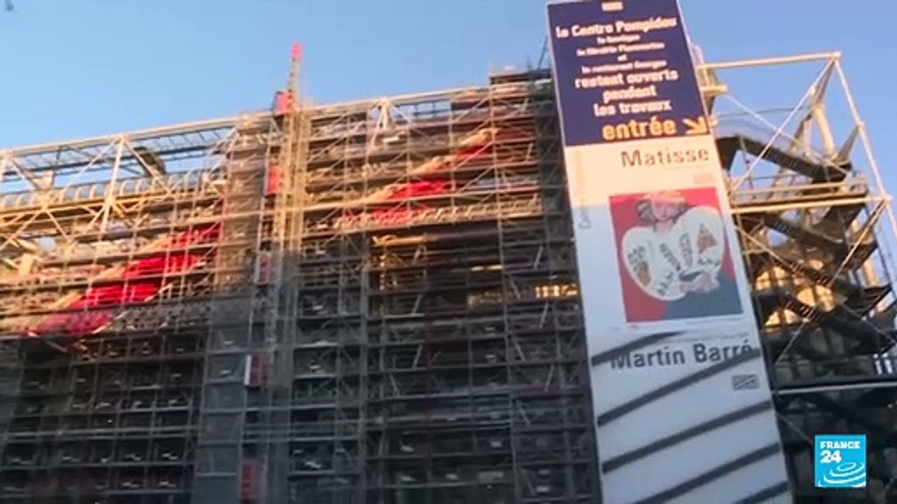 Francia: el Centro Pompidou traslada su colección de arte moderno antes de renovarse