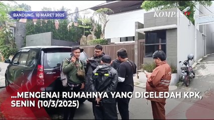 Ridwan Kamil Buka Suara usai Rumahnya di Bandung Digeledah KPK