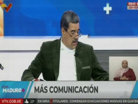 Presidente Nicolás Maduro presenta Manual para la Nueva Batalla Comunicacional